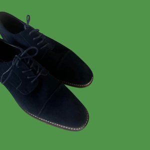 Carlo Morandi Black Suede Men’s Shoes NWOT